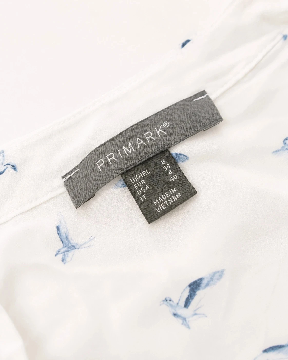 Fluid Primark Swallow Print Blouse – photo 6